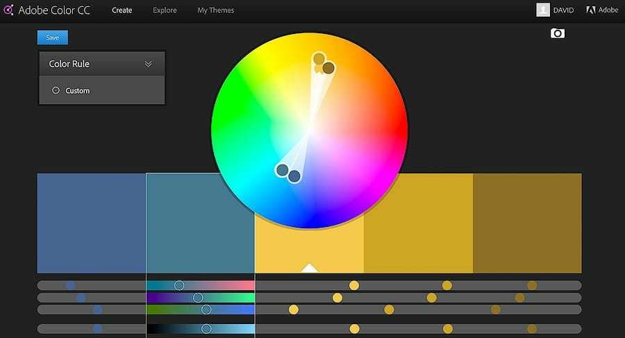 Complimentary Color Harmony - Adobe Color CC for Photographers